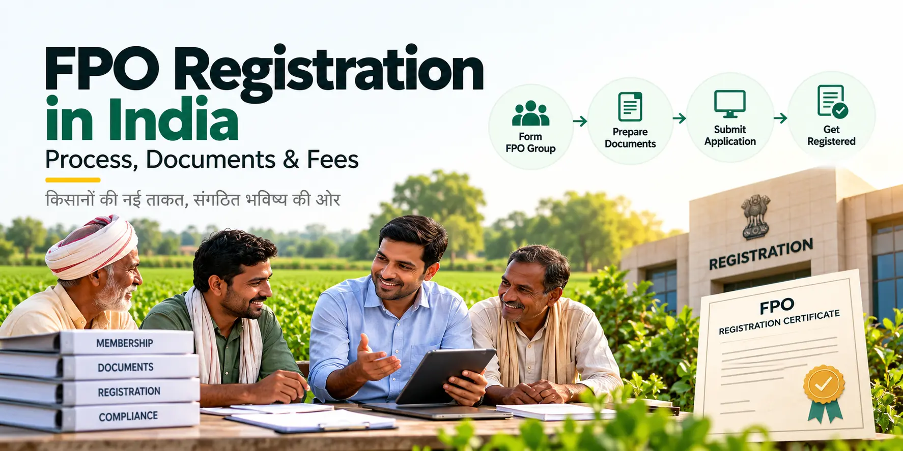FPO Registration in India: Process, Documents & Fees
